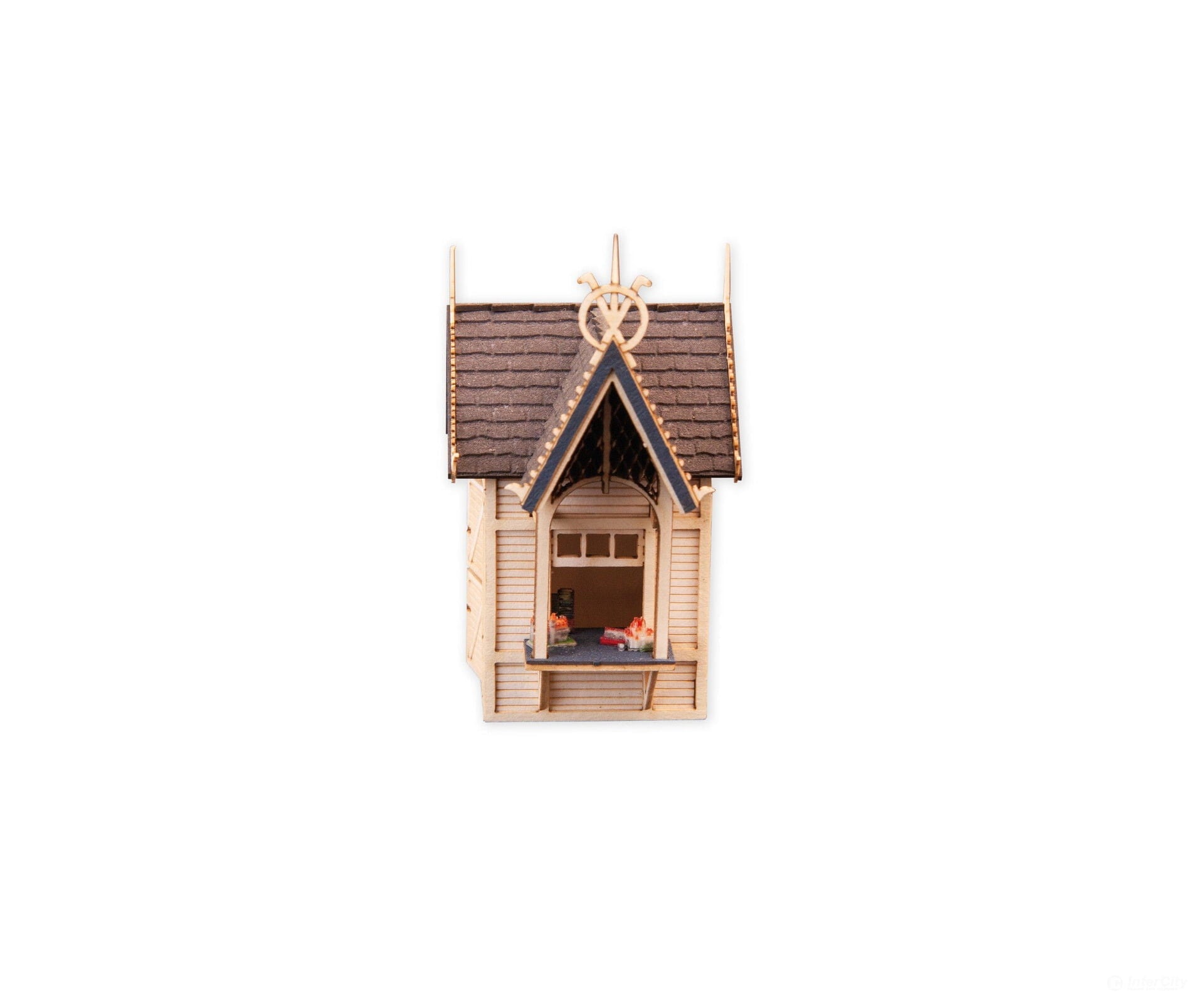 Noch 14383 HO Souvenir Stall Scenery Details