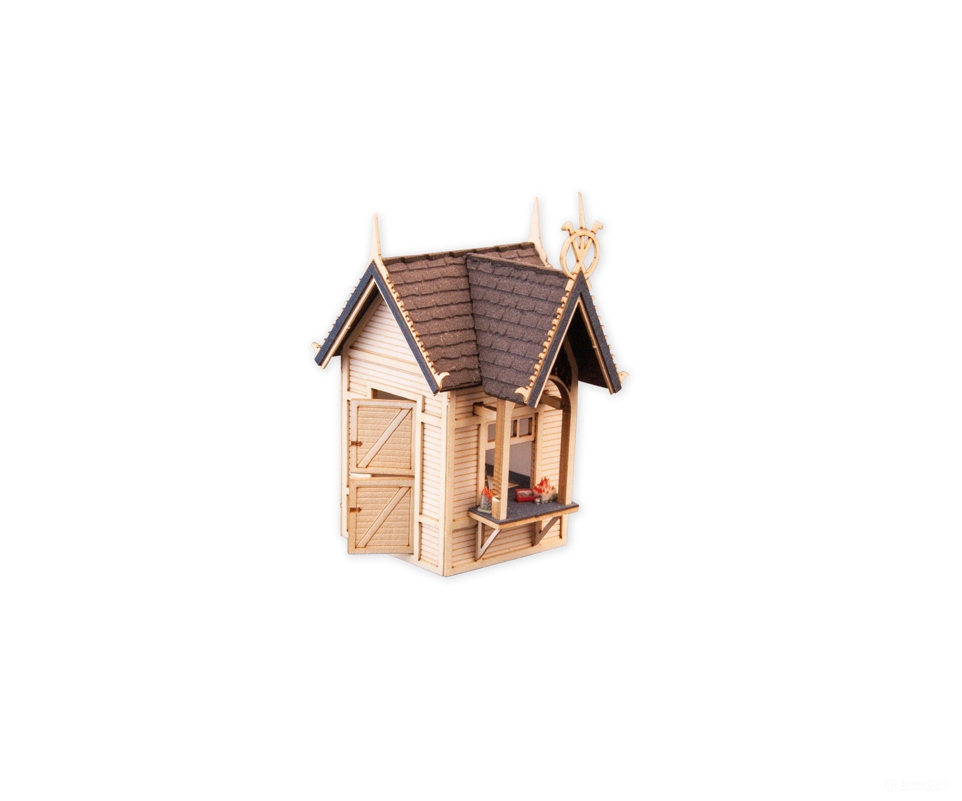 Noch 14383 HO Souvenir Stall Scenery Details