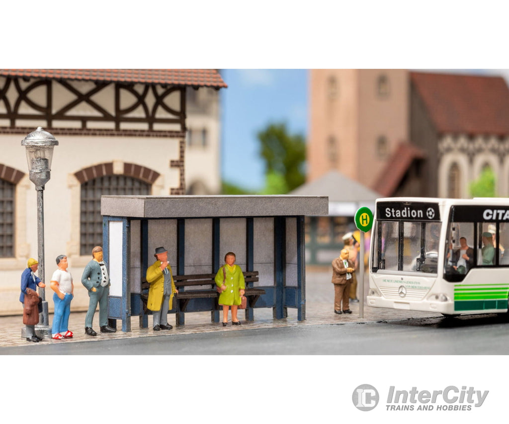 Noch 14390 HO Bus Sto Scenery Details