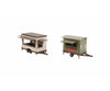 Noch 14396 HO Mobile Food Stalls Scenery Details