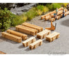 Noch 14628 N Piles of Planks 8 piles Scenery Details