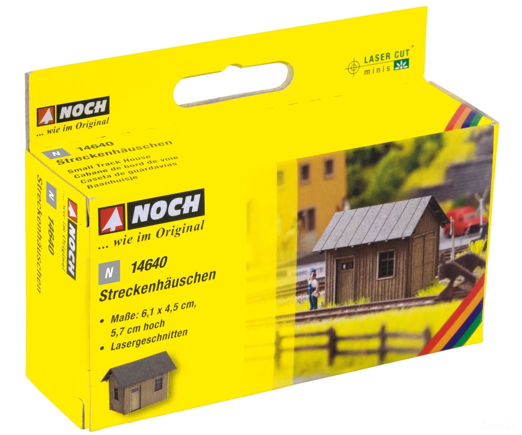 Noch 14640 N Small Track house Scenery Details