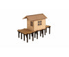 Noch 14691 N Fisherman’s Hut Scenery Details