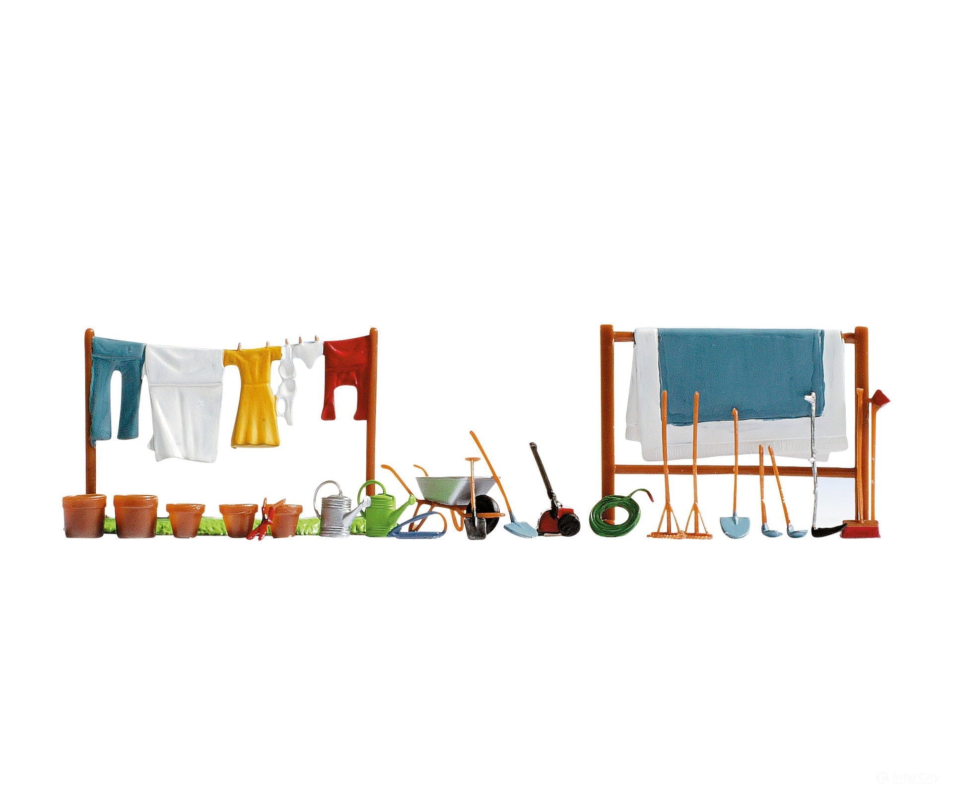 Noch 14800 HO Garden Tools Scenery Details