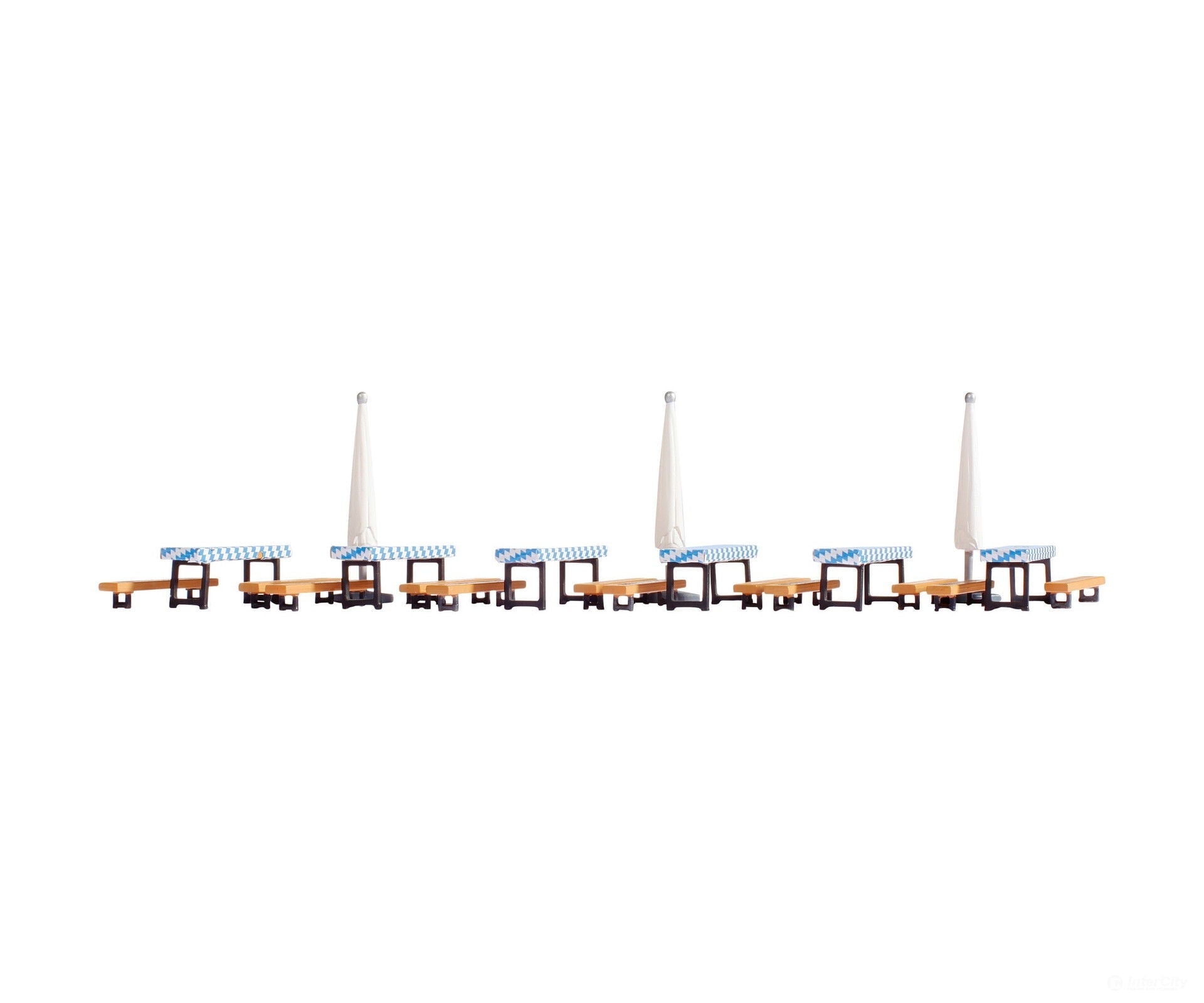 Noch 14817 HO Beer Garden Accessories Scenery Details