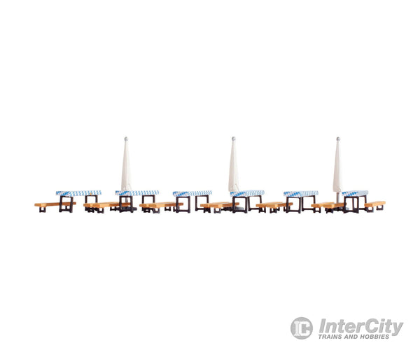Noch 14817 HO Beer Garden Accessories Scenery Details