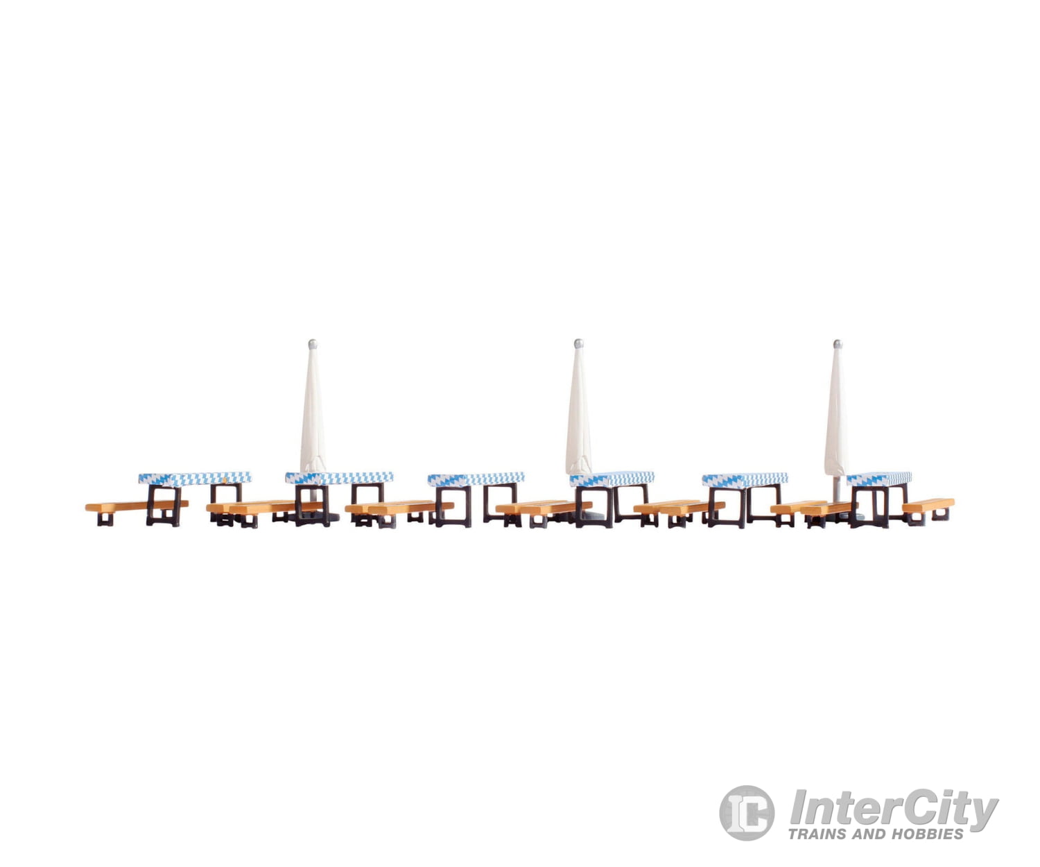 Noch 14817 HO Beer Garden Accessories Scenery Details