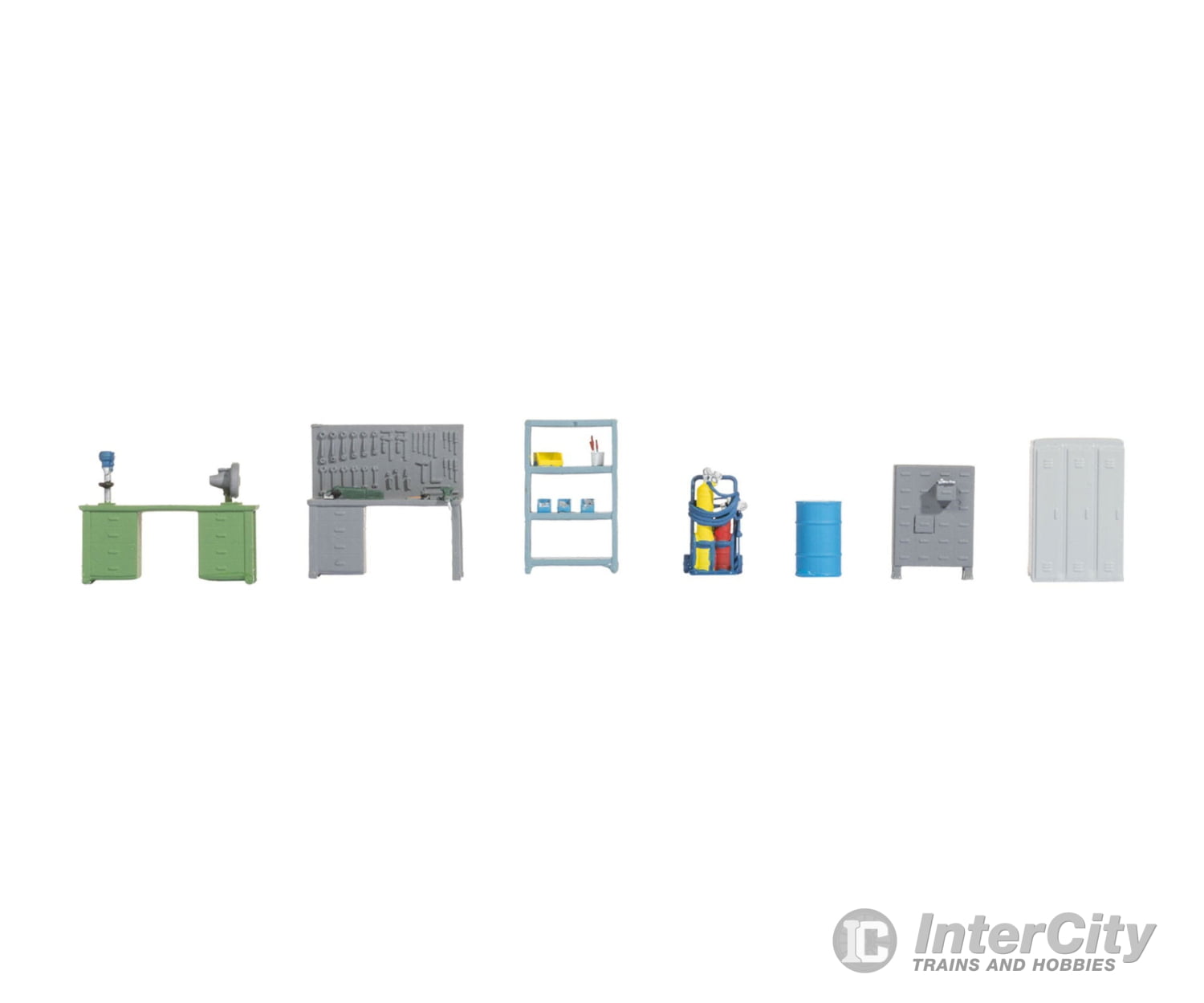 Noch 14819 HO Workshop Accessories Scenery Details