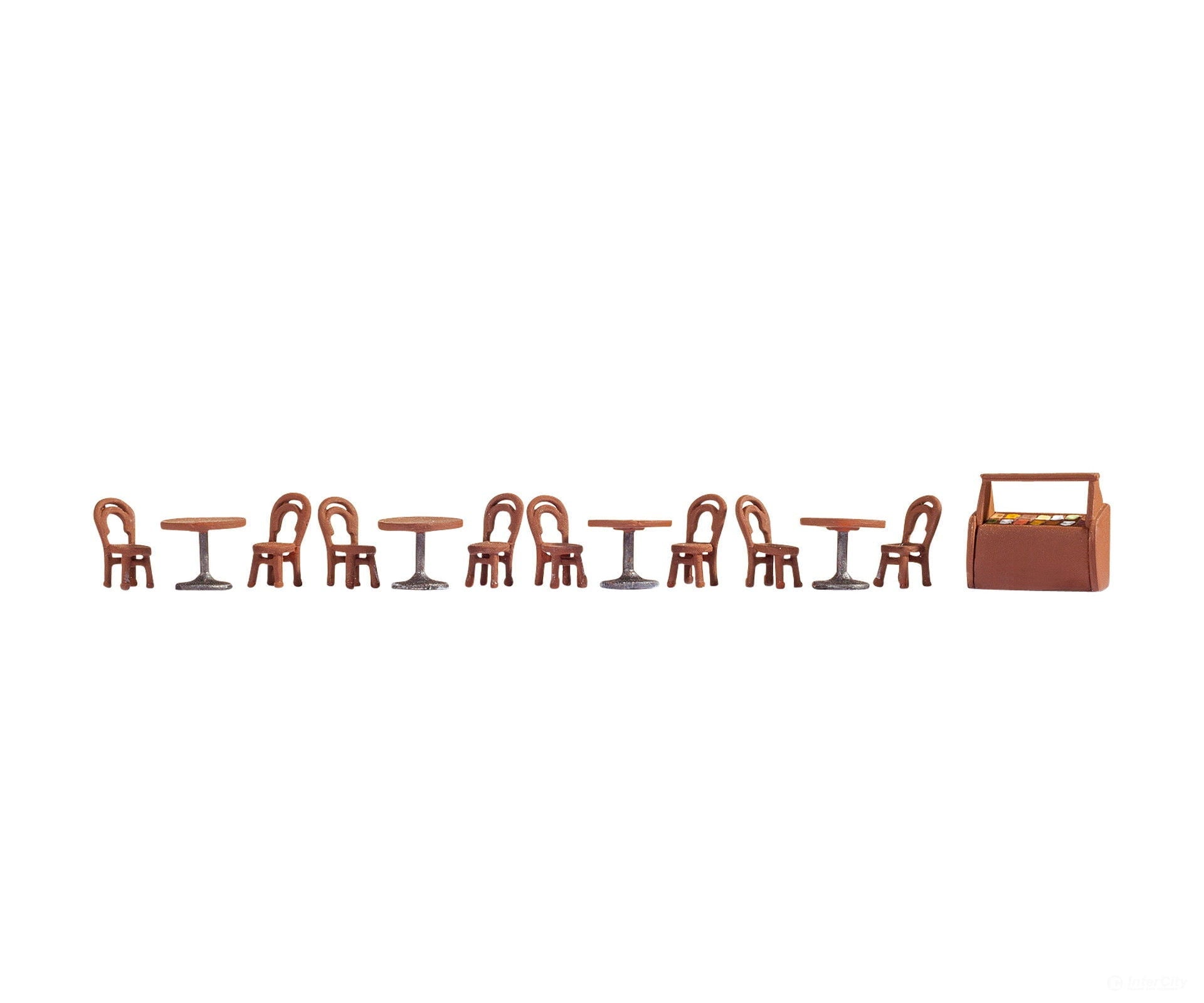 Noch 14824 HO Coffee Shop Scenery Details
