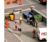 Noch 14825 HO Müllbehälter Scenery Details