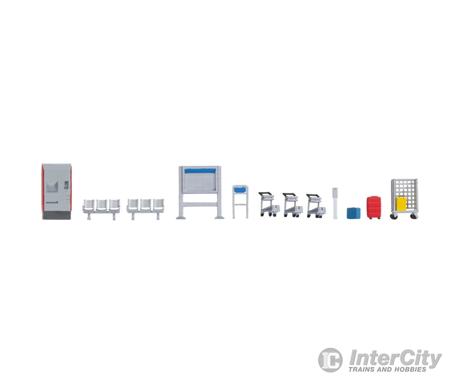 Noch 14827 HO Platform Accessories Scenery Details
