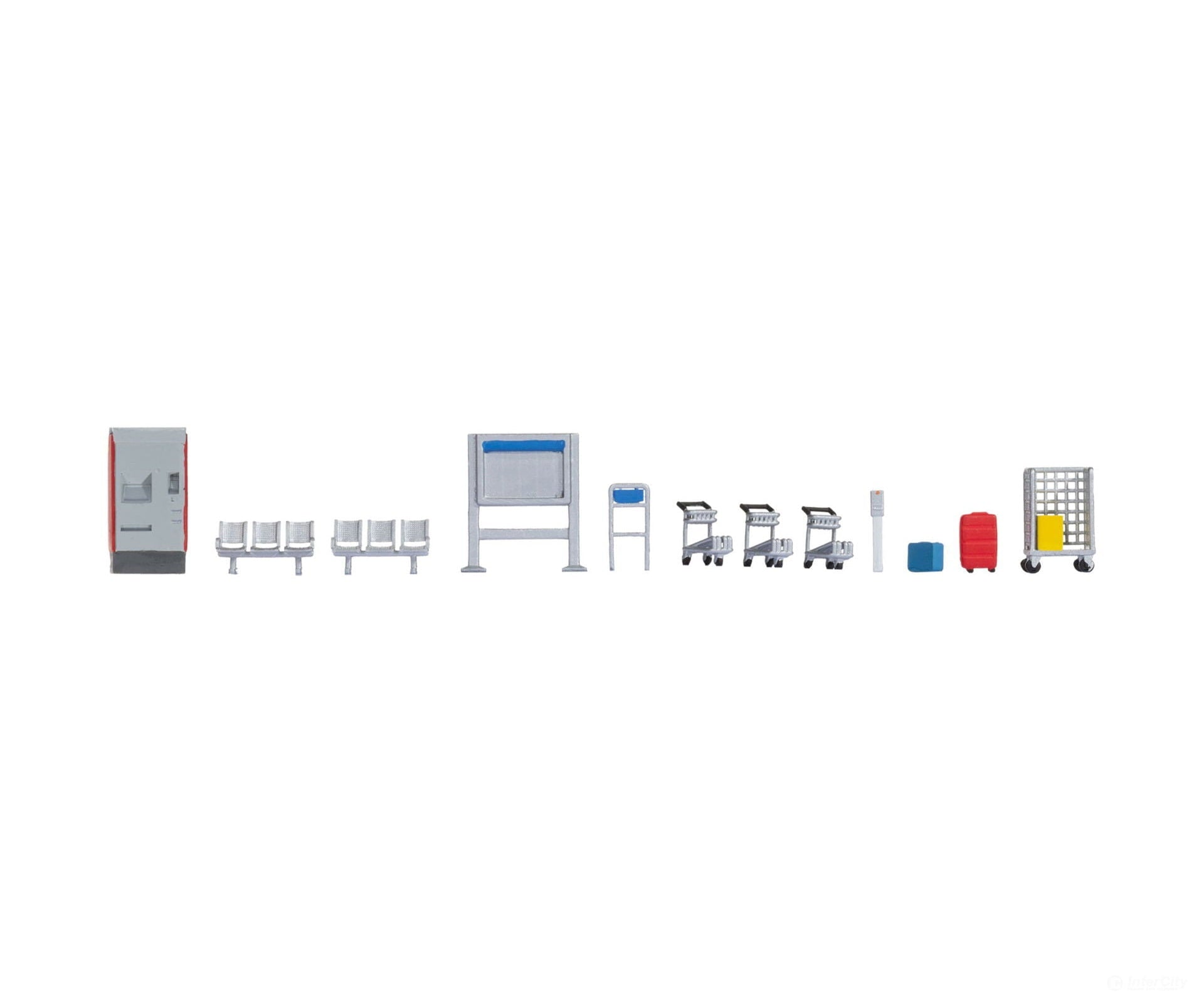 Noch 14827 HO Platform Accessories Scenery Details