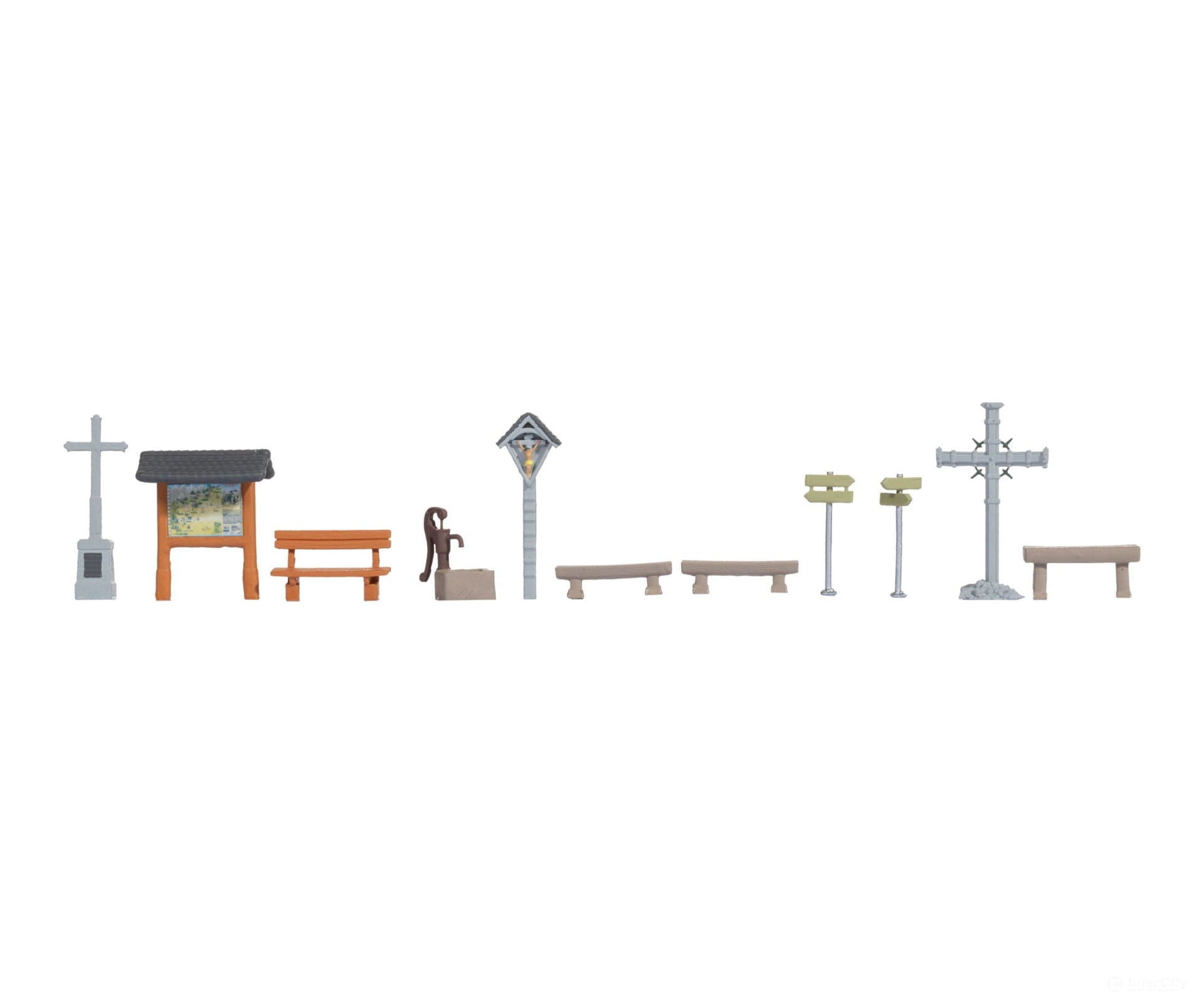 Noch 14829 HO Mountain Accessories Scenery Details