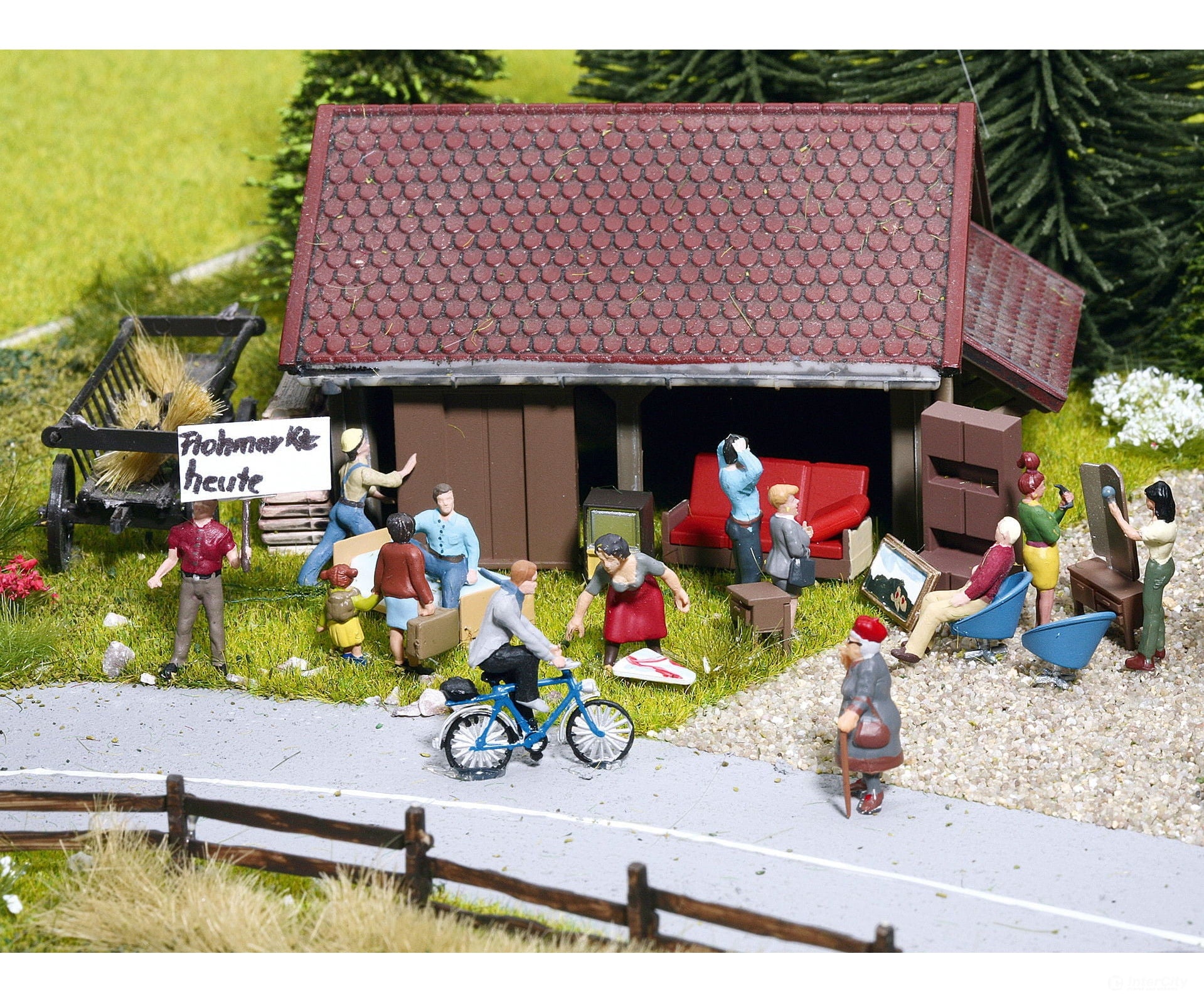 Noch 14832 HO Möbel Scenery Details