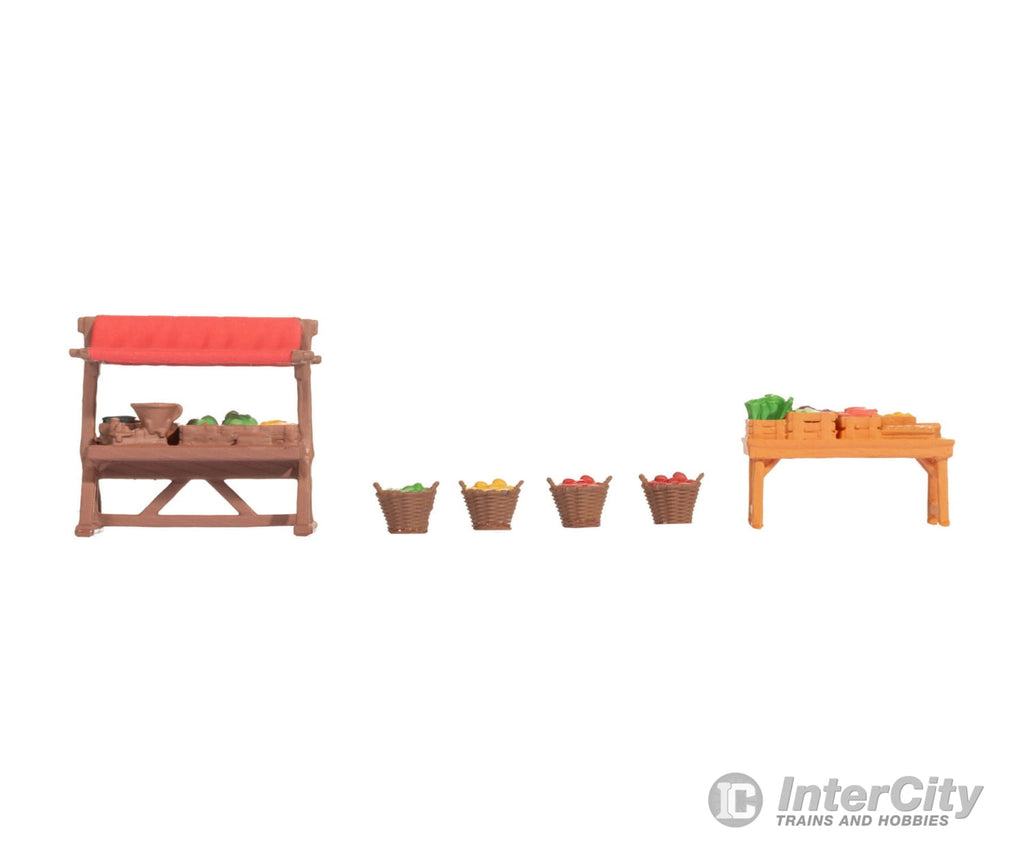 Noch 14837 HO Weekly Market Scenery Details