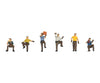 Noch 15049 HO Roofers Figure Set Figures