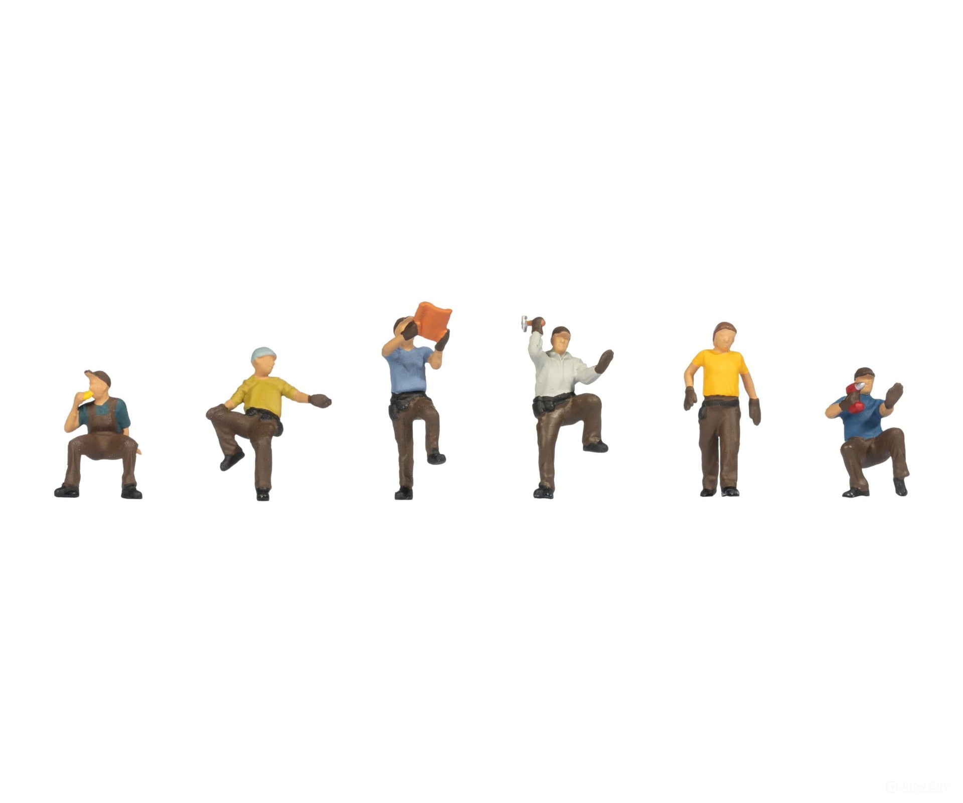 Noch 15049 HO Roofers Figure Set Figures