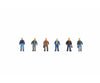 Noch 15057 HO Standing and Walking Construction Workers Figures