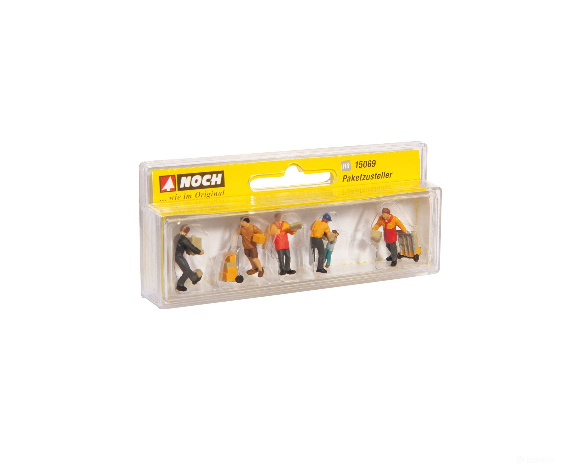 Noch 15069 HO Parcel Couriers Figures