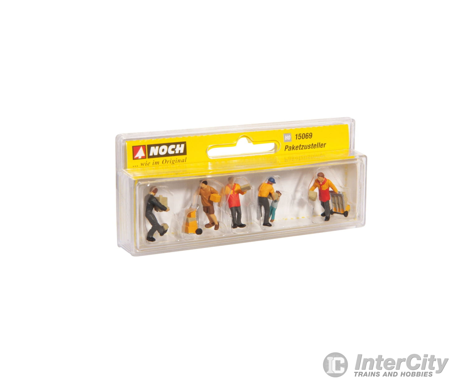 Noch 15069 HO Parcel Couriers Figures