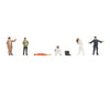 Noch 15071 HO Criminal Police with Corpse Figures