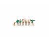 Noch 15090 HO German Police Officers in Action Figures