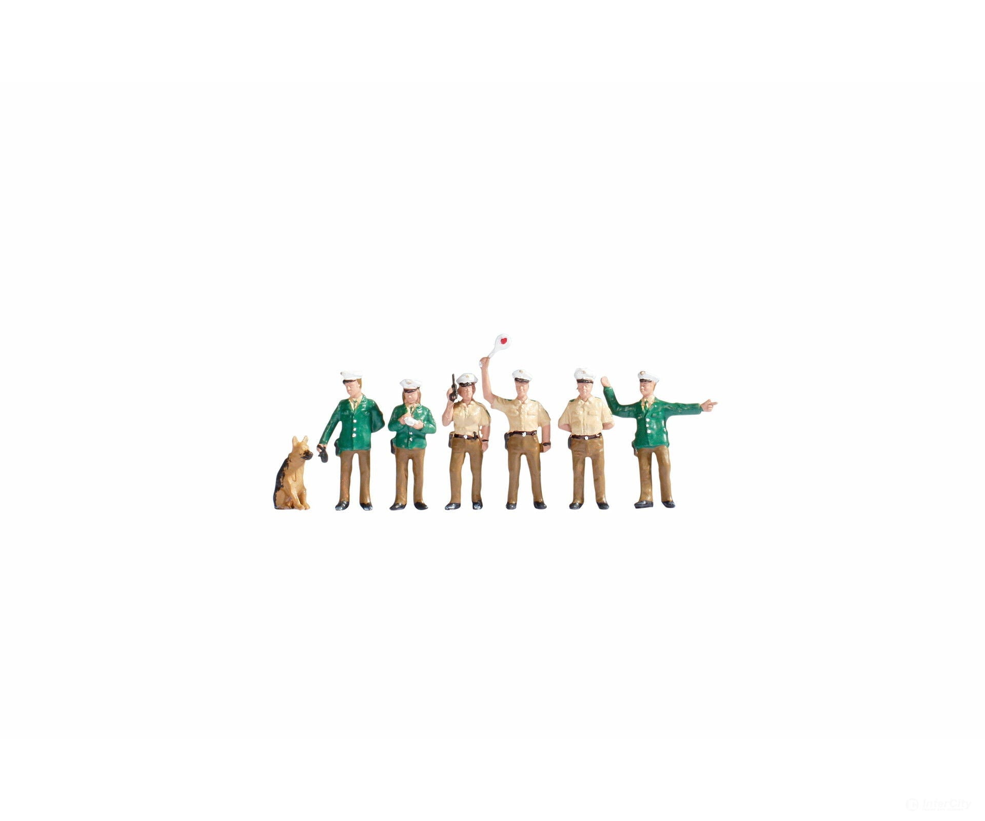 Noch 15090 HO German Police Officers in Action Figures