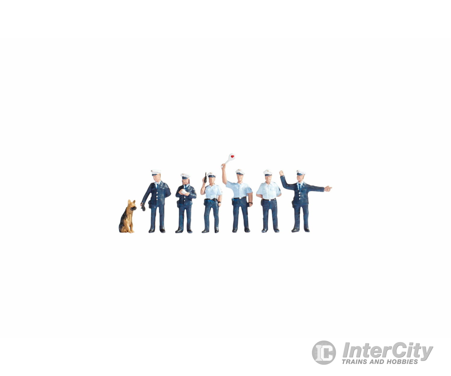 Noch 15091 HO German Police Officers in Action Figures