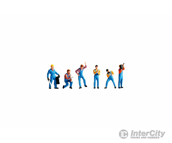 Noch 15108 HO Car Mechanics at Work Figures