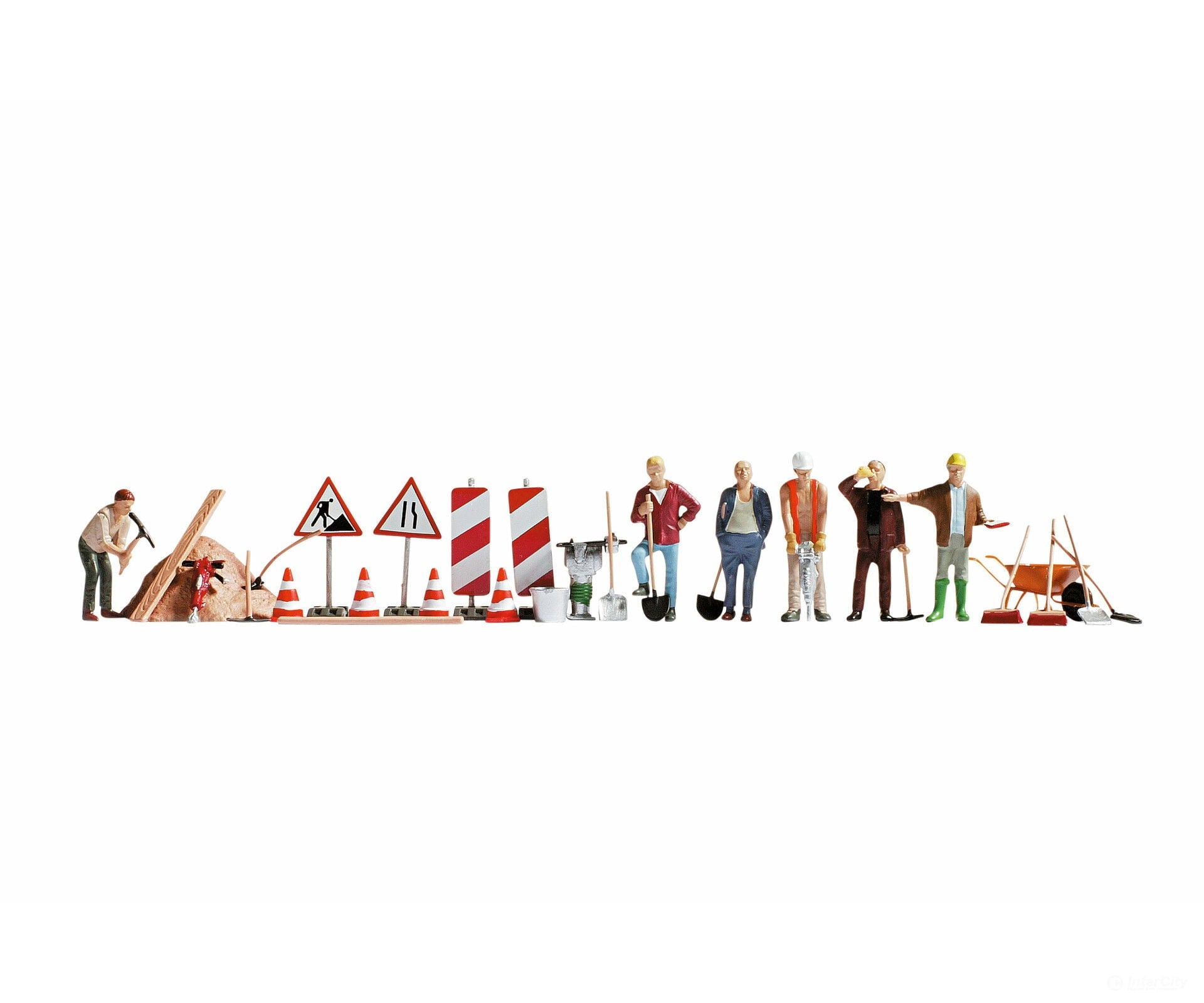 Noch 15111 HO Workers and Tools Figures