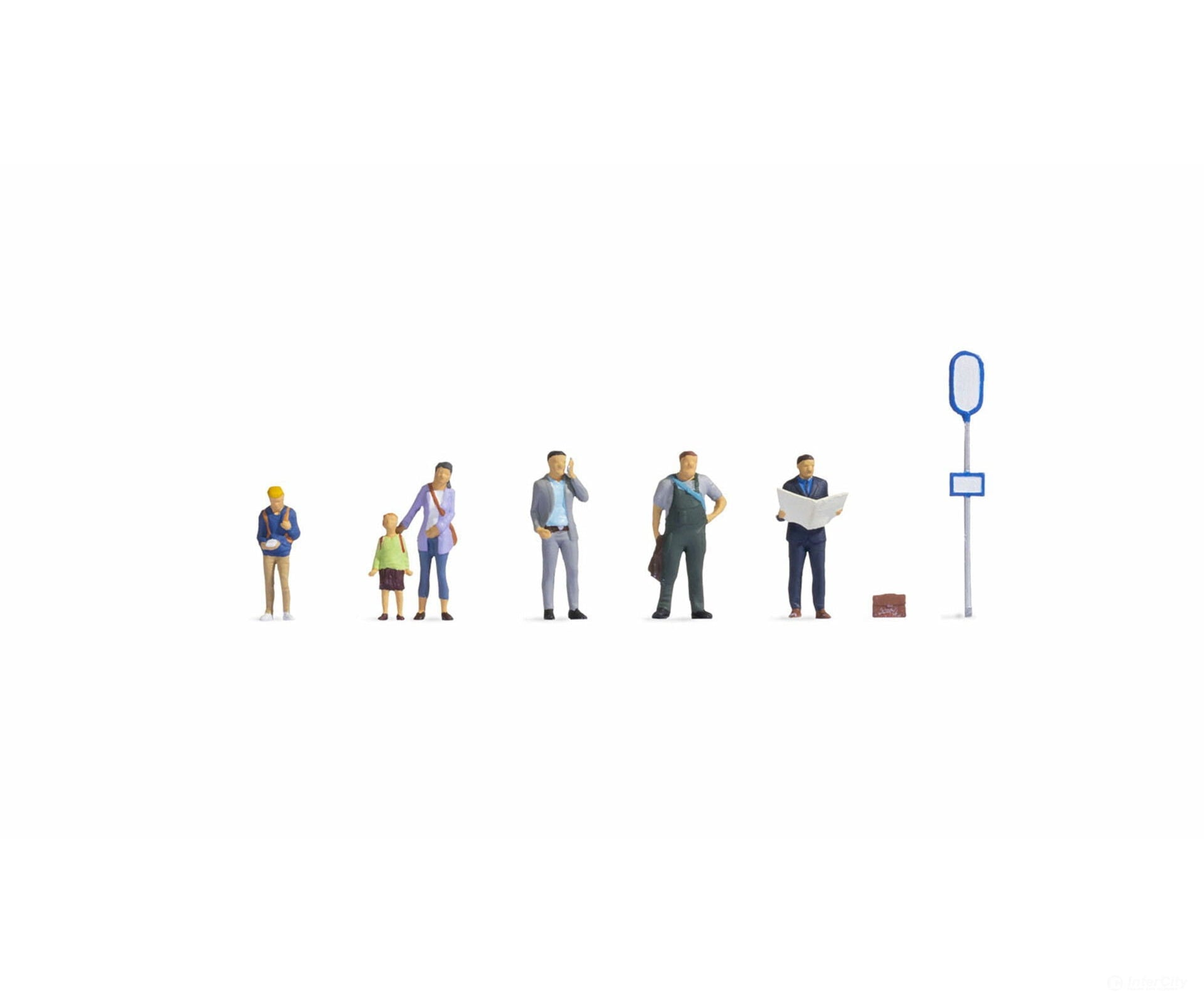 Noch 15246 HO At the Bus Stop Figures