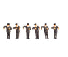 Noch 15281 HO Engine Drivers Steam Locomotive Figures
