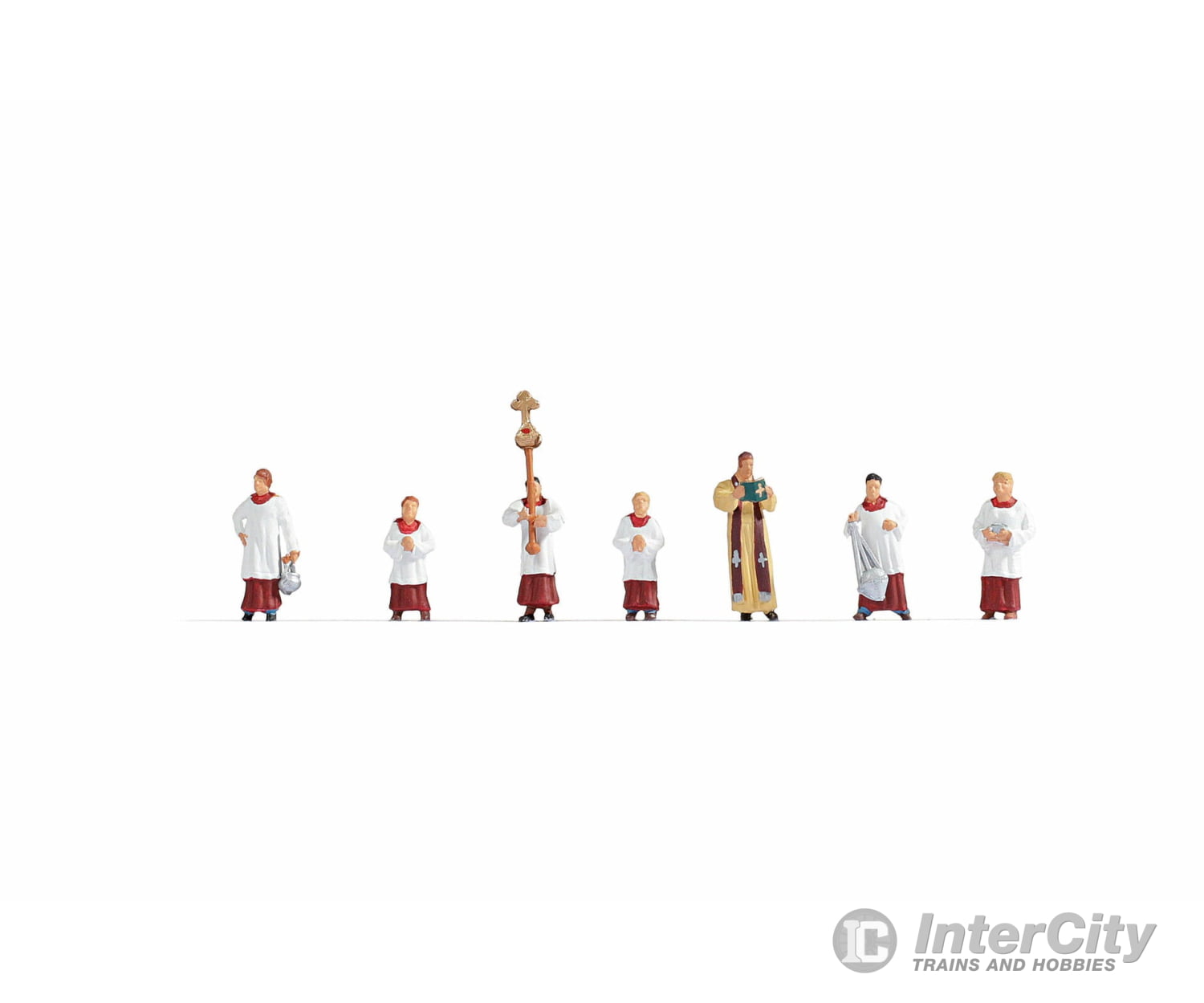 Noch 15410 HO Priest and Altar Servers Figures