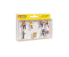 Noch 15519 HO People Panic Buying Figures