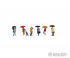 Noch 15523 HO People in the Rain Figures