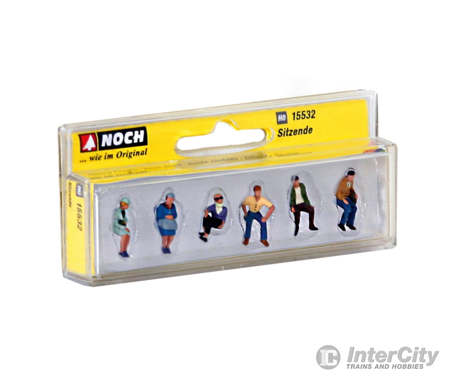 Noch 15532 HO Sitting People Figures
