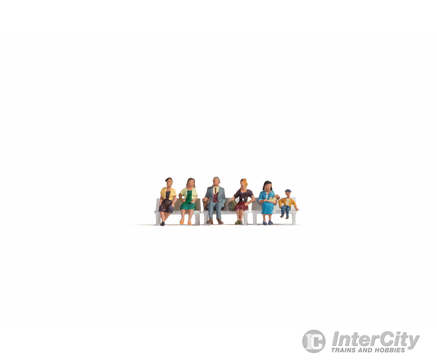 Noch 15533 HO Sitting People Figures