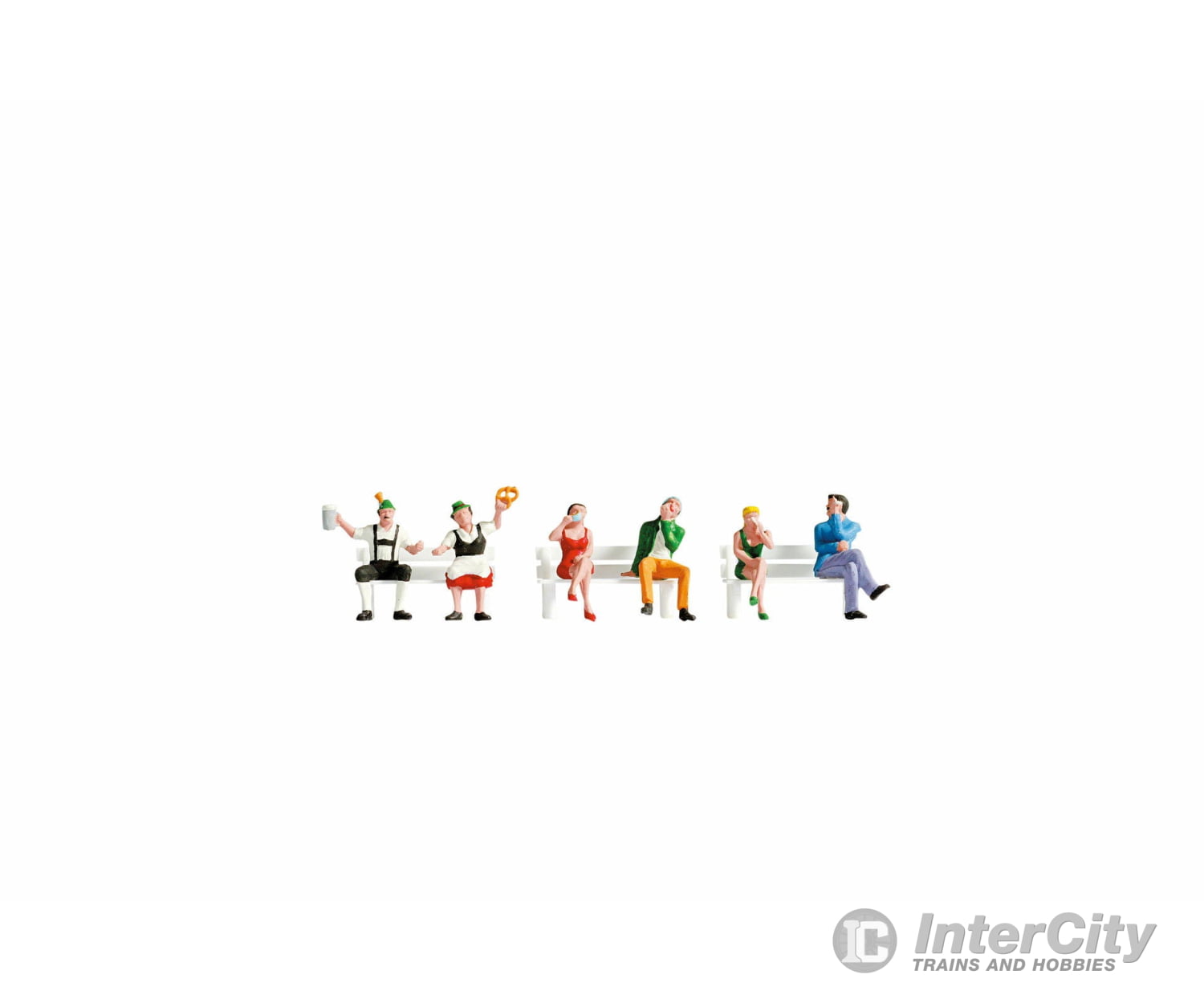 Noch 15536 HO Sitting People Figures