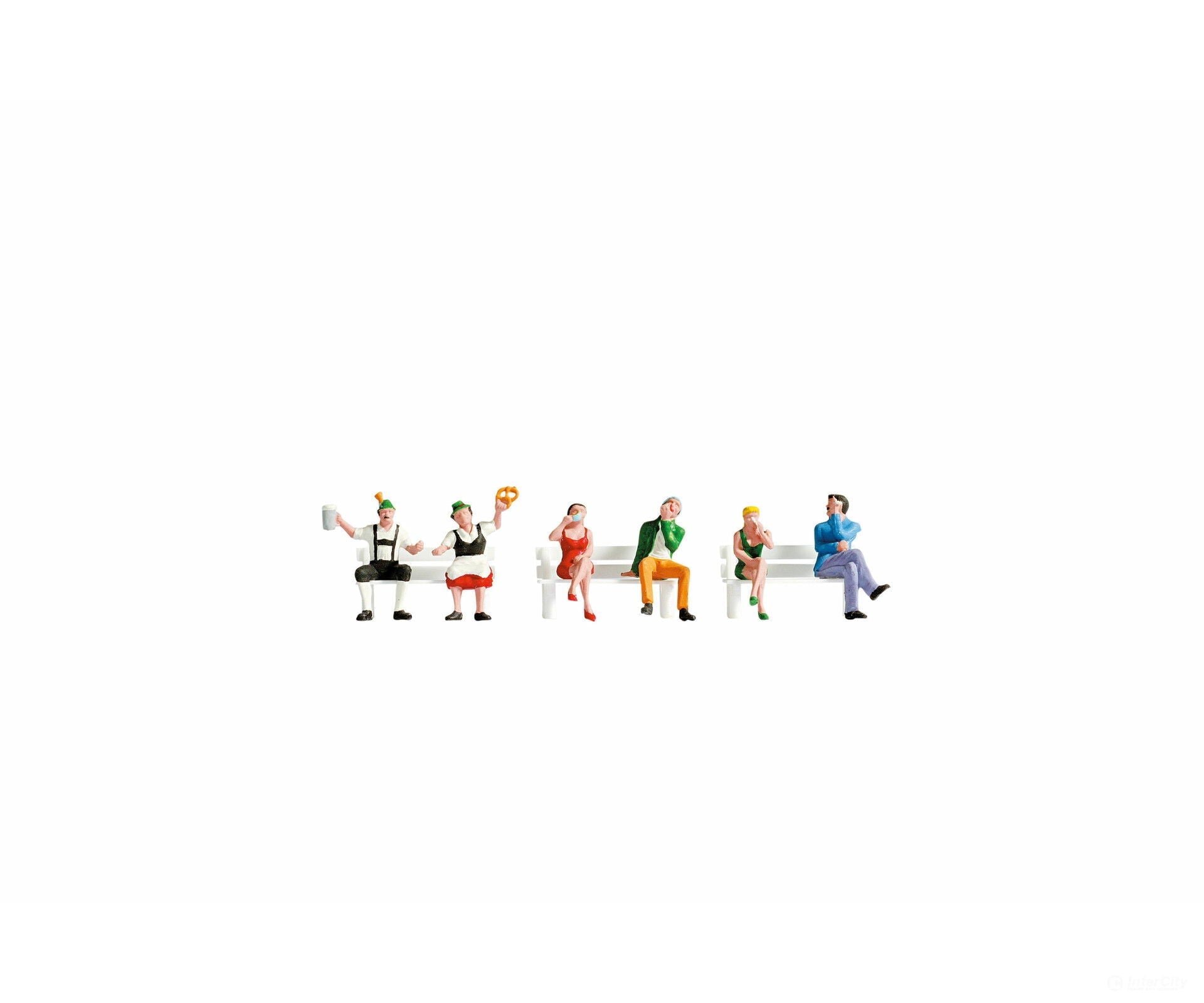 Noch 15536 HO Sitting People Figures