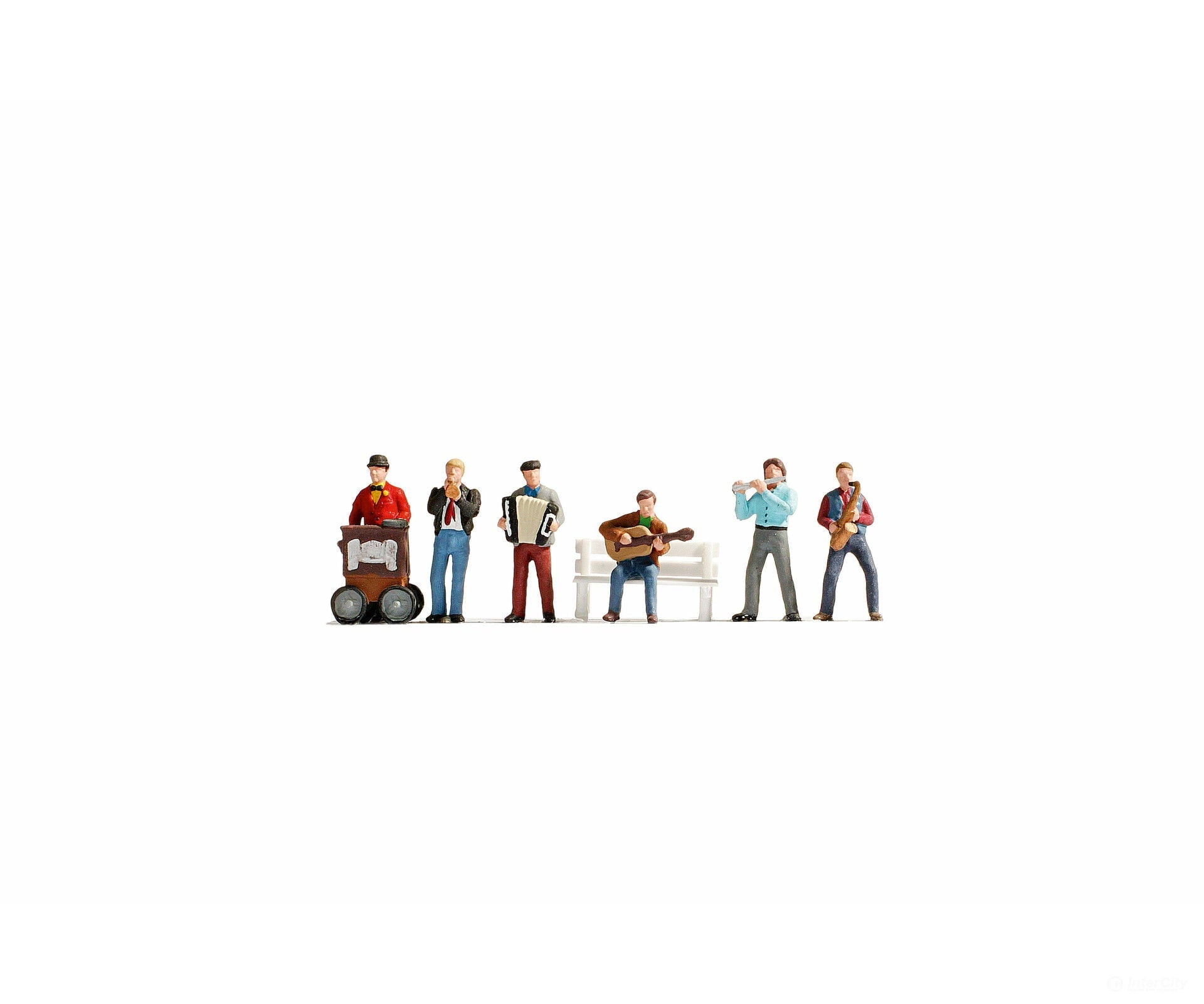 Noch 15563 HO Street Musicians Figures