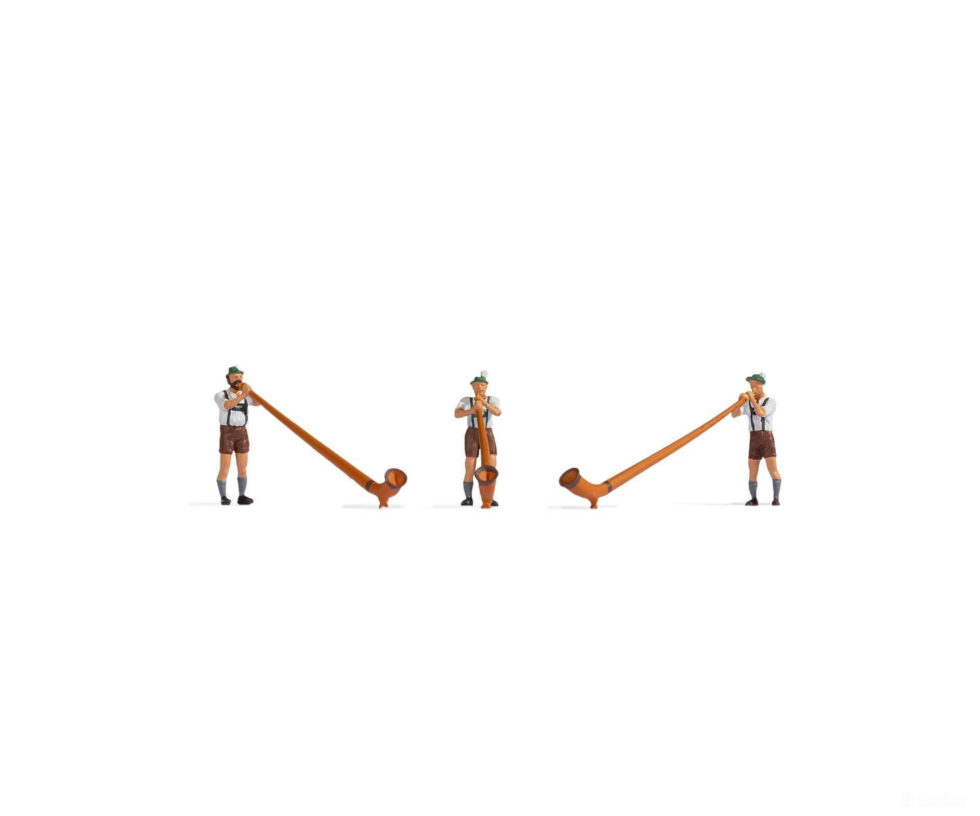 Noch 15579 HO Alphorn Players Figures