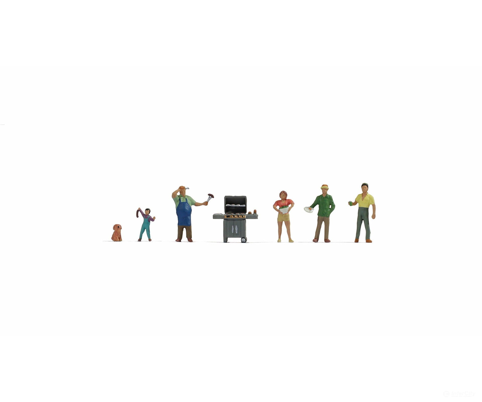 Noch 15593 HO Barbecue Party Figures