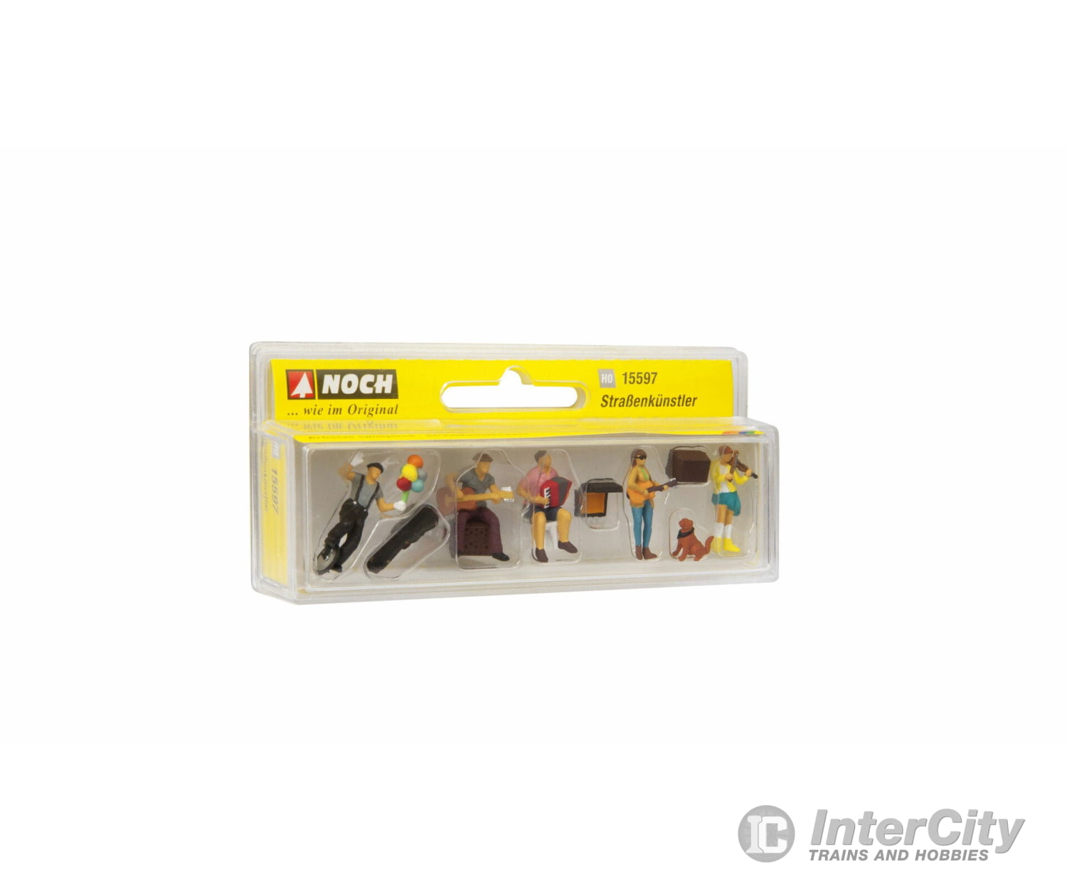 Noch 15597 HO Street Performers Figures