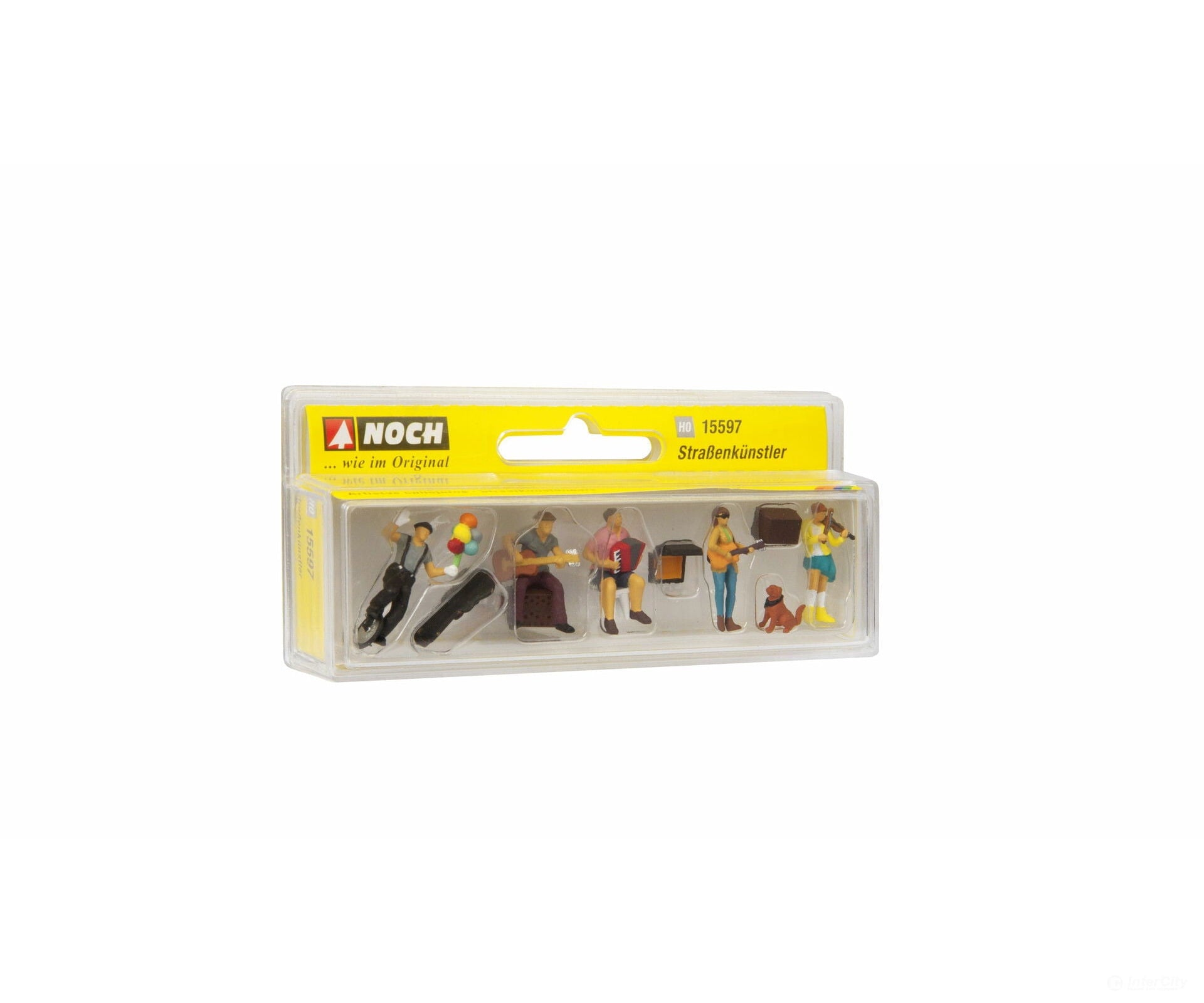 Noch 15597 HO Street Performers Figures