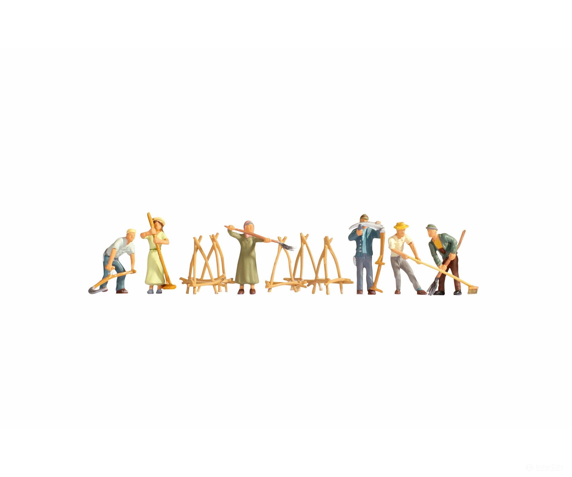 Noch 15619 HO Hay Harvest Figures
