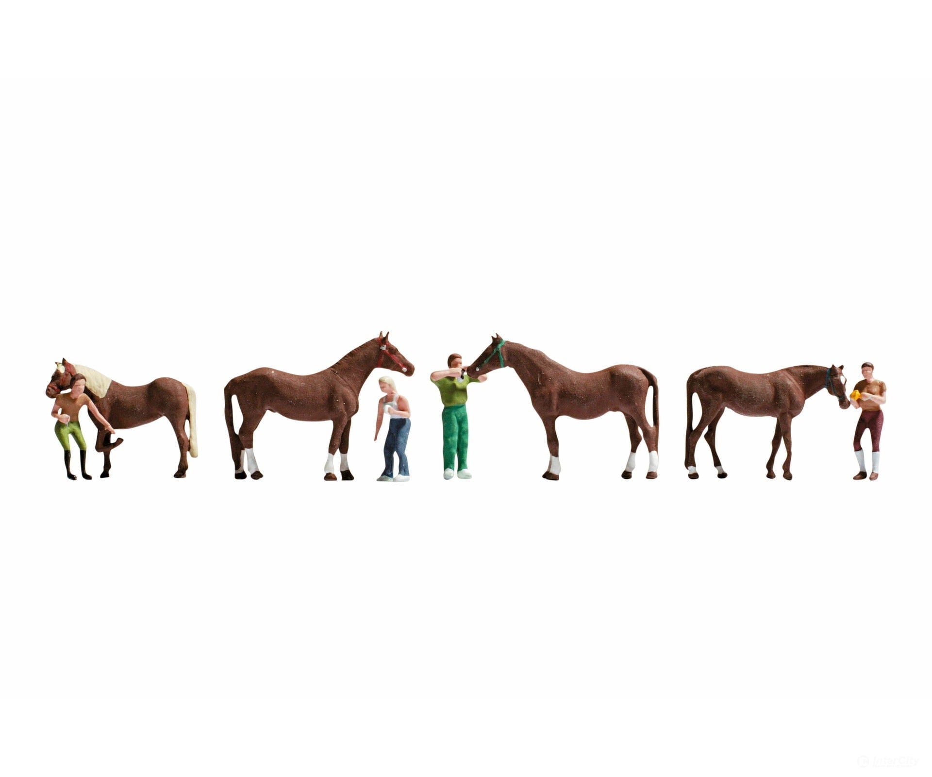 Noch 15632 HO horse Care Figures