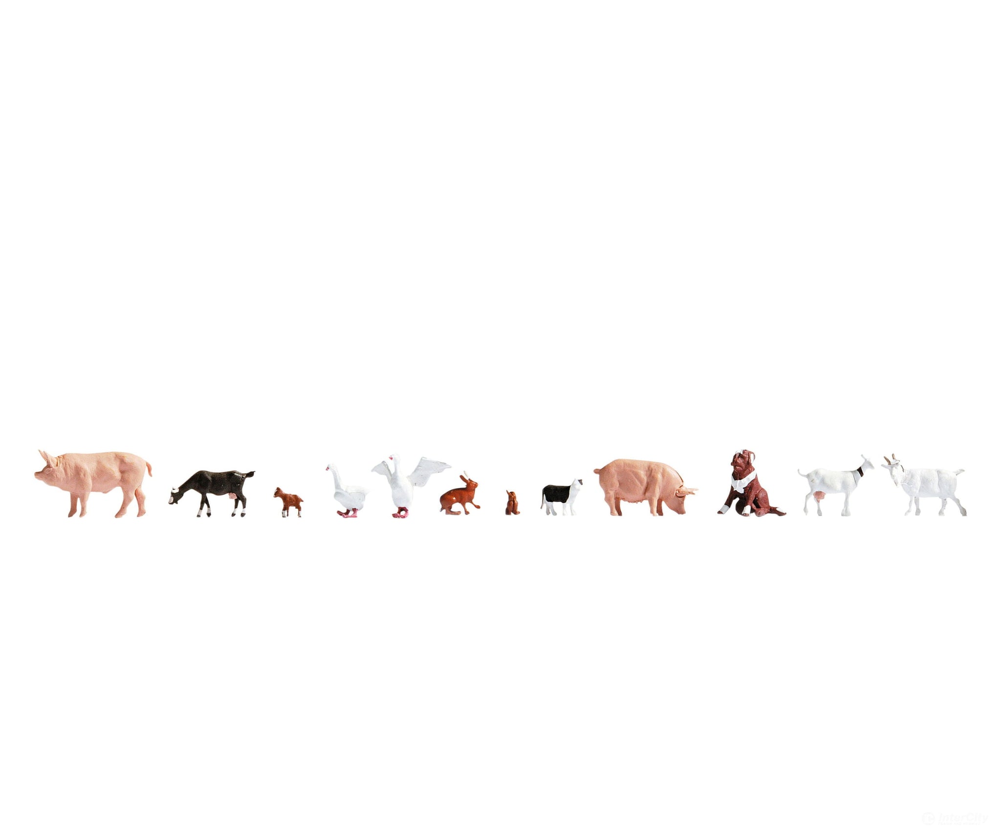 Noch 15711 HO Farm Animals Figures