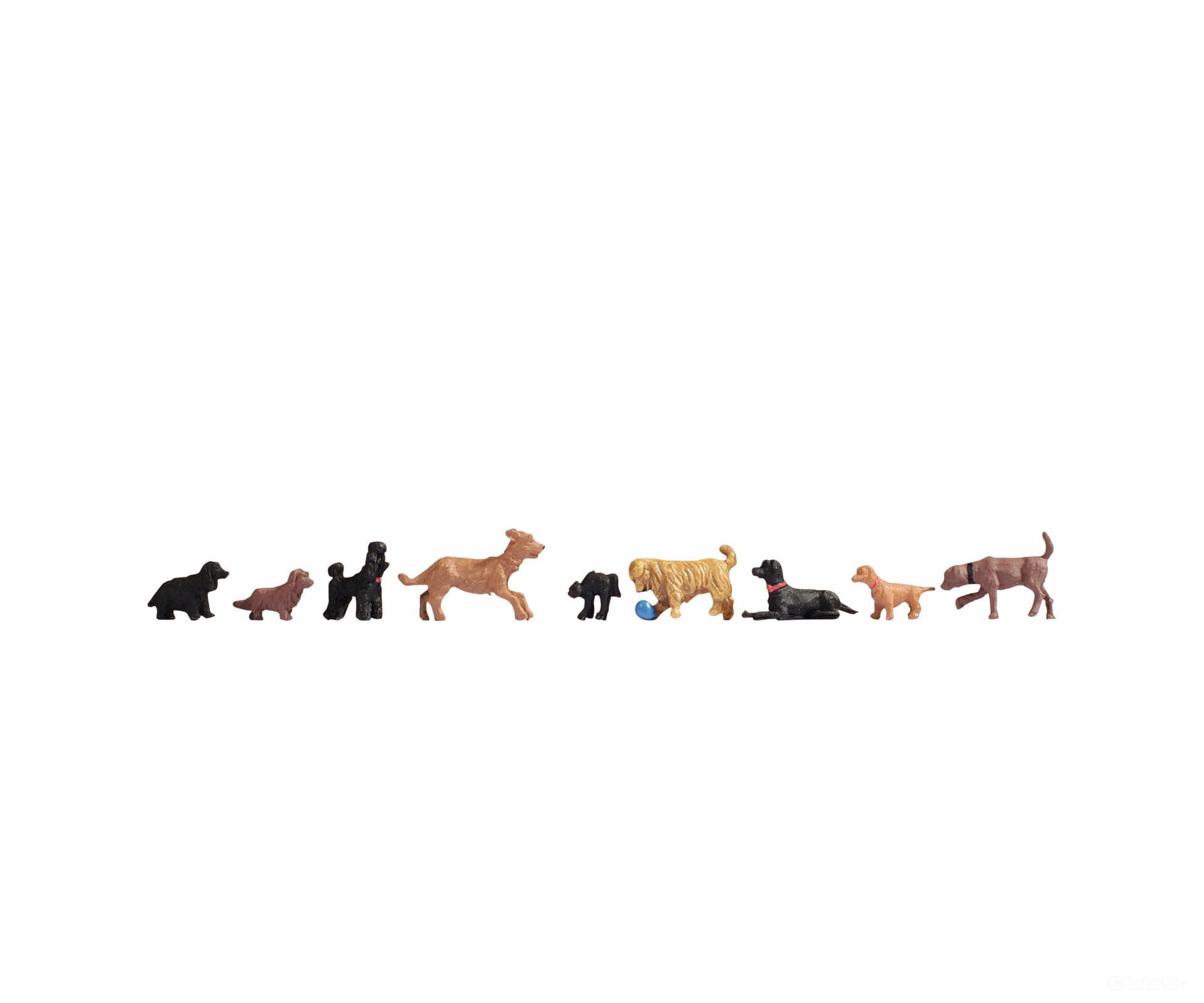 Noch 15719 HO Dogs Figures