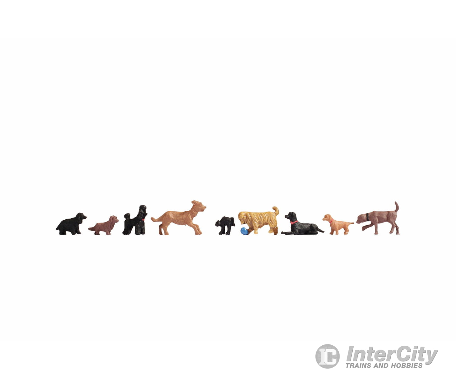 Noch 15719 HO Dogs Figures