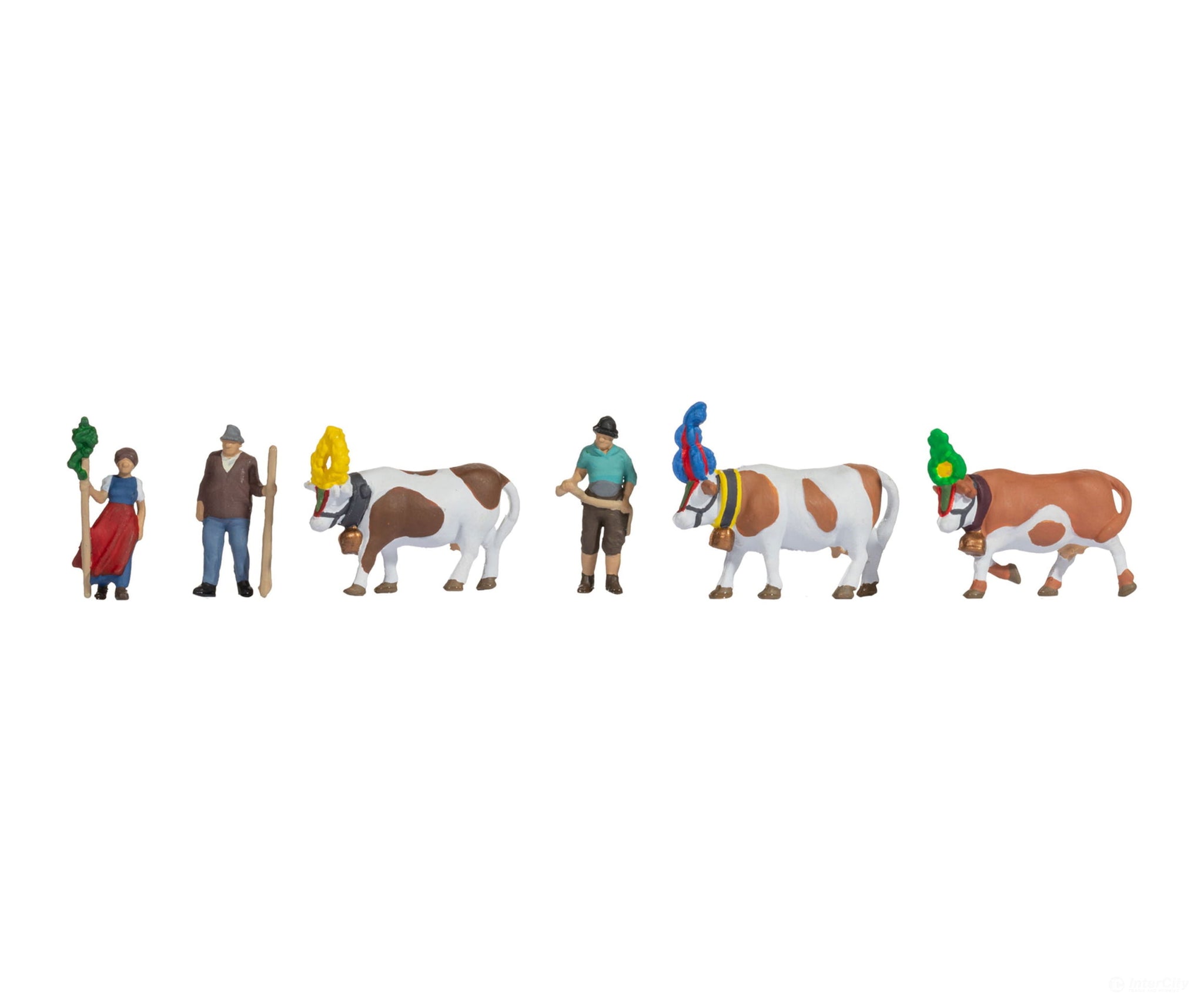 Noch 15720 HO Alpine Cattle drive Figures